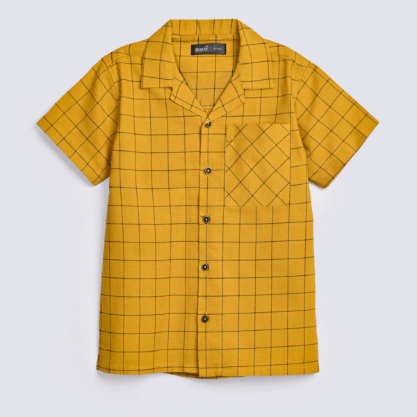 Buzzyflex Resort Collar Checkered Shirt